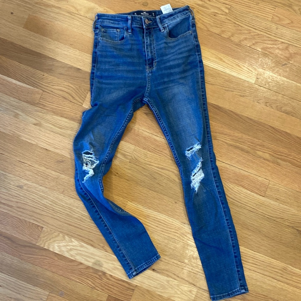 Hollister blue jeans